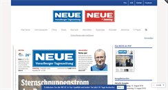 Desktop Screenshot of neue.at